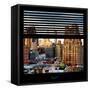 View from the Window - NYC Architecture-Philippe Hugonnard-Framed Stretched Canvas