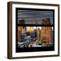 View from the Window - NYC Architecture-Philippe Hugonnard-Framed Photographic Print