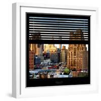 View from the Window - NYC Architecture-Philippe Hugonnard-Framed Photographic Print