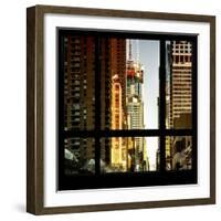 View from the Window - NYC Architecture-Philippe Hugonnard-Framed Photographic Print