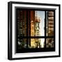 View from the Window - NYC Architecture-Philippe Hugonnard-Framed Photographic Print