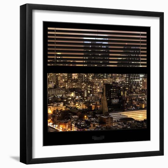 View from the Window - NYC Architecture-Philippe Hugonnard-Framed Photographic Print