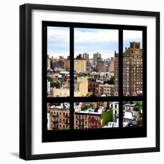 View from the Window - NYC Architecture-Philippe Hugonnard-Framed Photographic Print