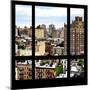 View from the Window - NYC Architecture-Philippe Hugonnard-Mounted Photographic Print