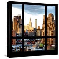 View from the Window - NYC Architecture-Philippe Hugonnard-Stretched Canvas