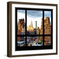 View from the Window - NYC Architecture-Philippe Hugonnard-Framed Photographic Print