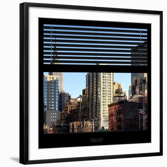 View from the Window - NYC Architecture-Philippe Hugonnard-Framed Photographic Print