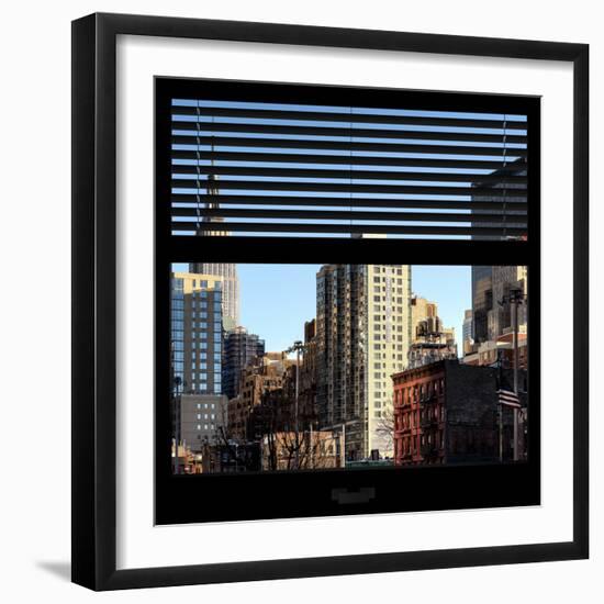 View from the Window - NYC Architecture-Philippe Hugonnard-Framed Photographic Print