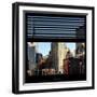 View from the Window - NYC Architecture-Philippe Hugonnard-Framed Photographic Print