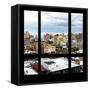 View from the Window - NYC Architecture-Philippe Hugonnard-Framed Stretched Canvas