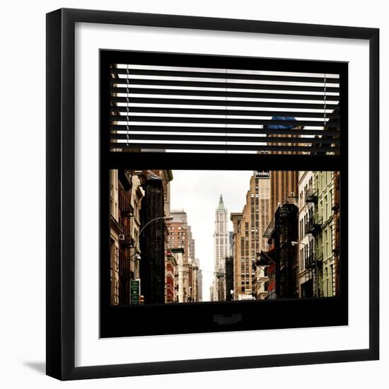 View from the Window - NYC Architecture-Philippe Hugonnard-Framed Photographic Print