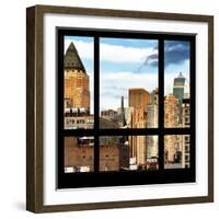 View from the Window - NYC Architecture-Philippe Hugonnard-Framed Photographic Print