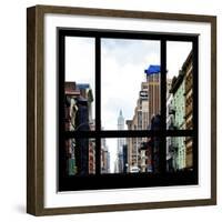 View from the Window - NYC Architecture-Philippe Hugonnard-Framed Photographic Print