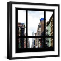 View from the Window - NYC Architecture-Philippe Hugonnard-Framed Photographic Print