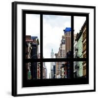 View from the Window - NYC Architecture-Philippe Hugonnard-Framed Photographic Print