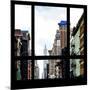 View from the Window - NYC Architecture-Philippe Hugonnard-Mounted Photographic Print