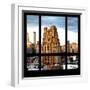 View from the Window - NYC Architecture-Philippe Hugonnard-Framed Photographic Print