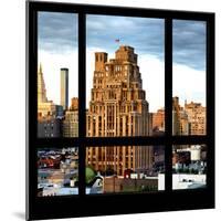 View from the Window - NYC Architecture-Philippe Hugonnard-Mounted Photographic Print