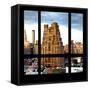 View from the Window - NYC Architecture-Philippe Hugonnard-Framed Stretched Canvas