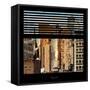 View from the Window - NYC Architecture-Philippe Hugonnard-Framed Stretched Canvas