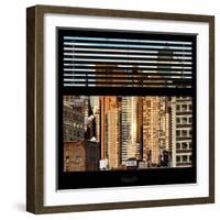 View from the Window - NYC Architecture-Philippe Hugonnard-Framed Photographic Print