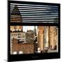 View from the Window - NYC Architecture-Philippe Hugonnard-Mounted Photographic Print