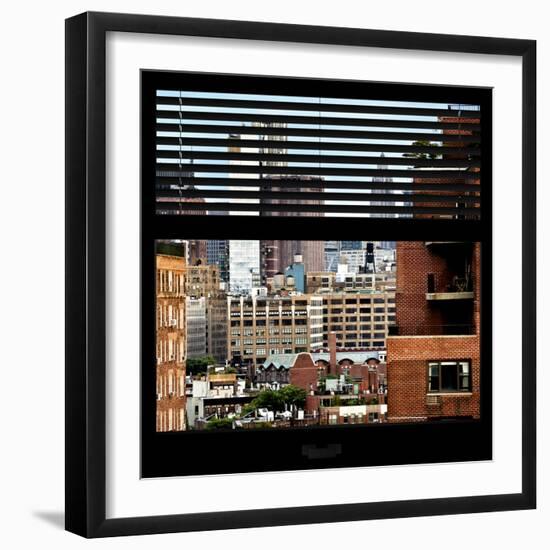 View from the Window - NYC Architecture-Philippe Hugonnard-Framed Photographic Print