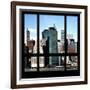 View from the Window - NYC Architecture-Philippe Hugonnard-Framed Photographic Print