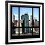 View from the Window - NYC Architecture-Philippe Hugonnard-Framed Photographic Print