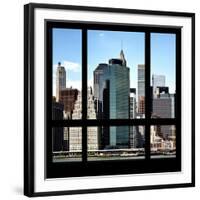 View from the Window - NYC Architecture-Philippe Hugonnard-Framed Photographic Print