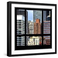 View from the Window - NYC Architecture-Philippe Hugonnard-Framed Photographic Print