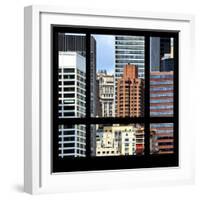 View from the Window - NYC Architecture-Philippe Hugonnard-Framed Photographic Print