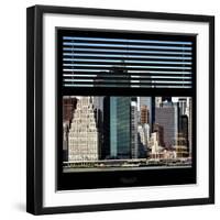 View from the Window - NYC Architecture-Philippe Hugonnard-Framed Photographic Print