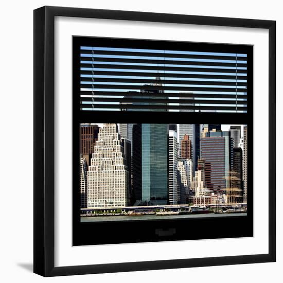 View from the Window - NYC Architecture-Philippe Hugonnard-Framed Photographic Print