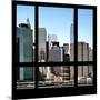 View from the Window - NYC Architecture-Philippe Hugonnard-Mounted Photographic Print