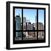 View from the Window - NYC Architecture-Philippe Hugonnard-Framed Photographic Print