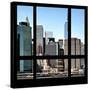 View from the Window - NYC Architecture-Philippe Hugonnard-Stretched Canvas