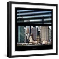 View from the Window - NYC Architecture-Philippe Hugonnard-Framed Photographic Print