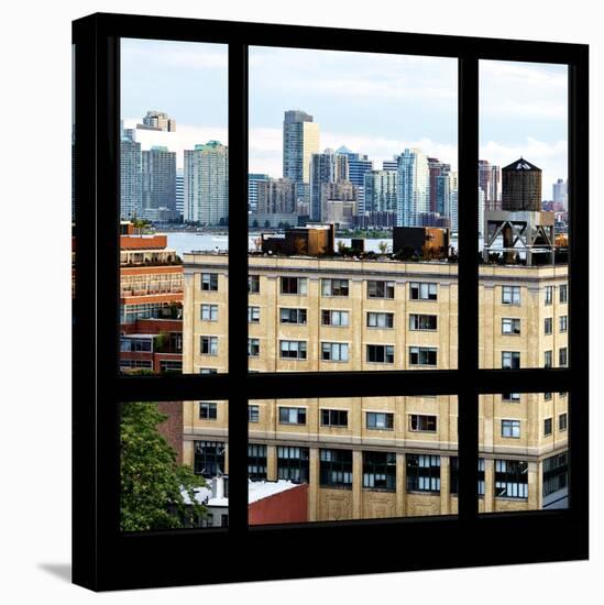 View from the Window - NYC Architecture-Philippe Hugonnard-Stretched Canvas