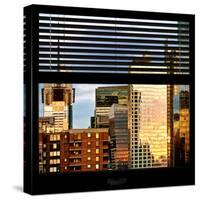 View from the Window - NYC Architecture-Philippe Hugonnard-Stretched Canvas