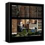 View from the Window - NYC Architecture-Philippe Hugonnard-Framed Stretched Canvas