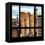 View from the Window - NYC Architecture-Philippe Hugonnard-Framed Stretched Canvas