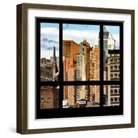 View from the Window - NYC Architecture-Philippe Hugonnard-Framed Photographic Print