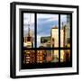 View from the Window - NYC Architecture-Philippe Hugonnard-Framed Photographic Print