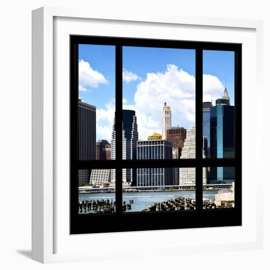 View from the Window - NYC Architecture-Philippe Hugonnard-Framed Photographic Print