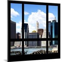 View from the Window - NYC Architecture-Philippe Hugonnard-Mounted Photographic Print