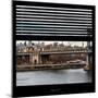 View from the Window - NYC City Bridge-Philippe Hugonnard-Mounted Photographic Print