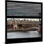 View from the Window - NYC City Bridge-Philippe Hugonnard-Mounted Photographic Print