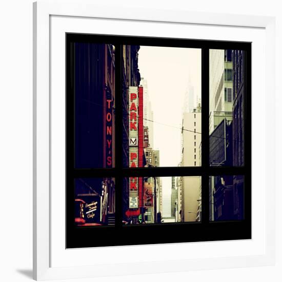 View from the Window - NYC Park-Philippe Hugonnard-Framed Photographic Print