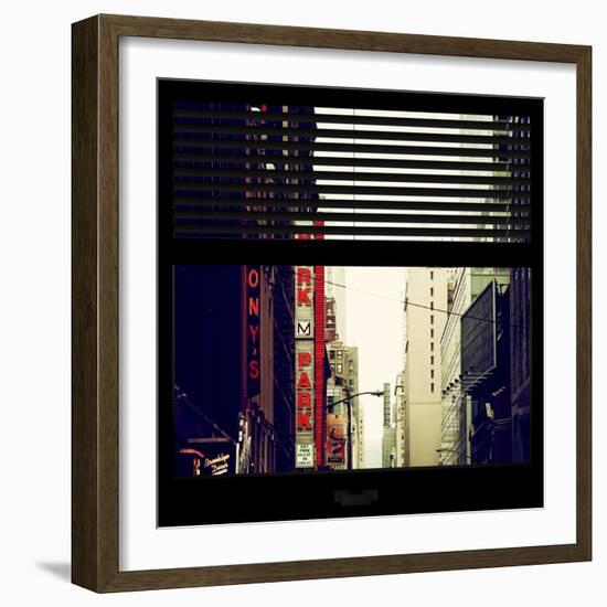 View from the Window - NYC Park-Philippe Hugonnard-Framed Photographic Print